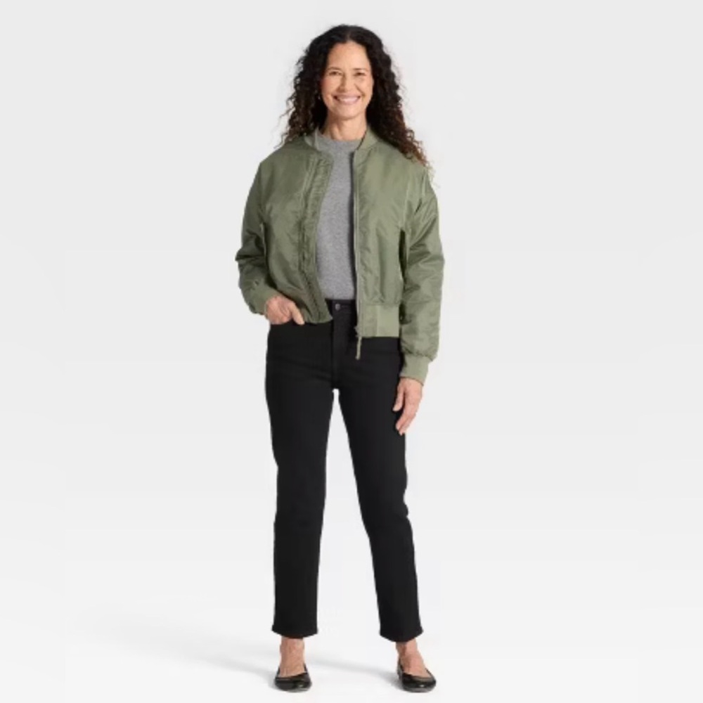 Women's Mid-Rise 80's Slim Straight Ankle Jeans - Universal Thread
